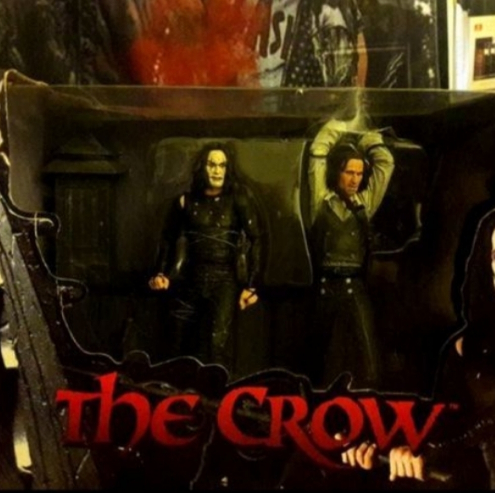 The Crow Brand New Figure Collectible & VHS Movie